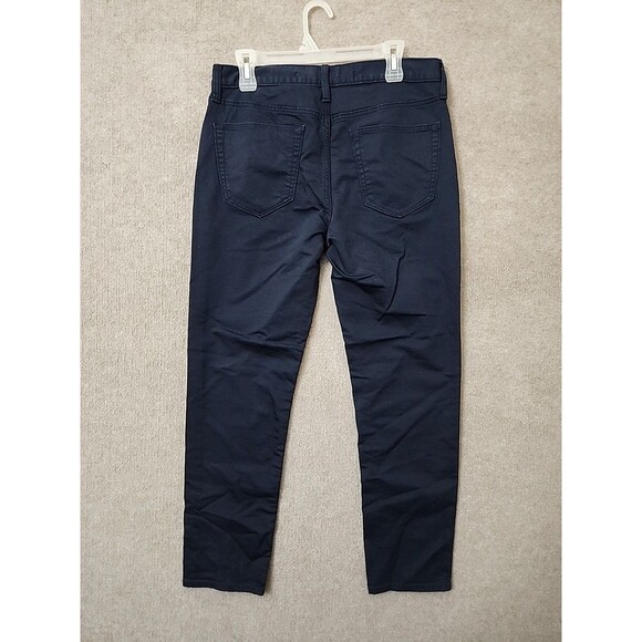 Banana Republic Travel Jean Pants Mens 31x30 Navy Blue Slim Fit Stretch - Picture 5 of 11